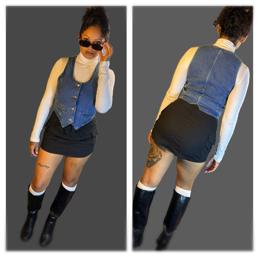 Da jean vest